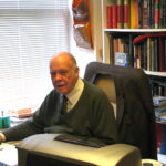 Gene Smith at his office at the Rubin Foundation, New York City, 2010.