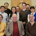 Gene Smith with the staff of the Tibetan Buddhist Resource Center, NYC 2010.